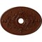 Ekena Millwork Alexa Medallion (Canopies up to 5 5/8"), 30 3/4"W x 21 1/4"H x 3 7/8"ID x 1 5/8"P, Mahogany CM21X30ALBMC - alternate 1